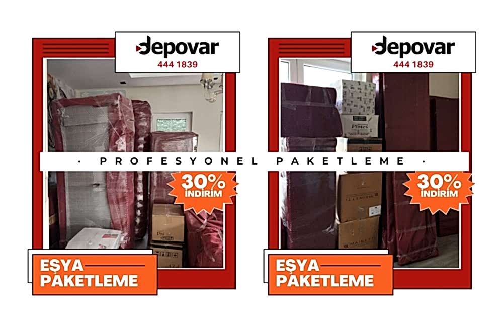 Profesyonel Paketleme Hizmeti - Depovar